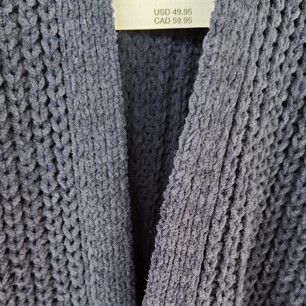 American Eagle Outfitters Blue Knit Cardigan NWT - Picture 13 of 16